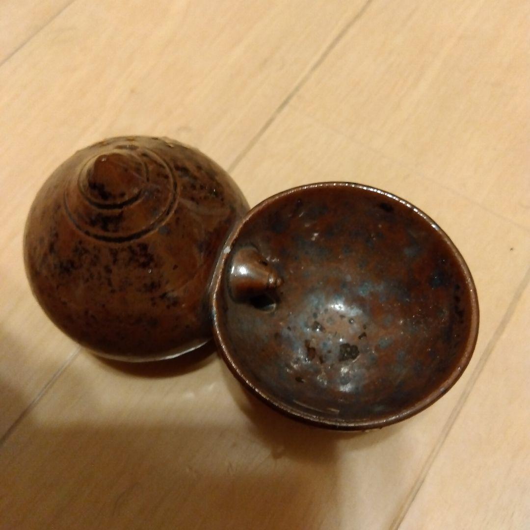 からくり盃　酒器　３点　レア　アンティーク