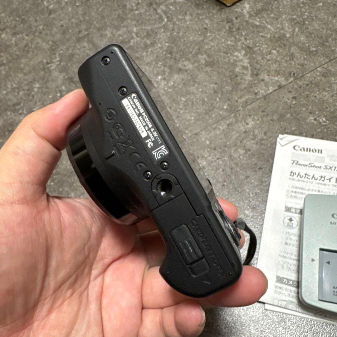 【美品】Canon PowerShot SX170IS デジタルカメラ　ブラック