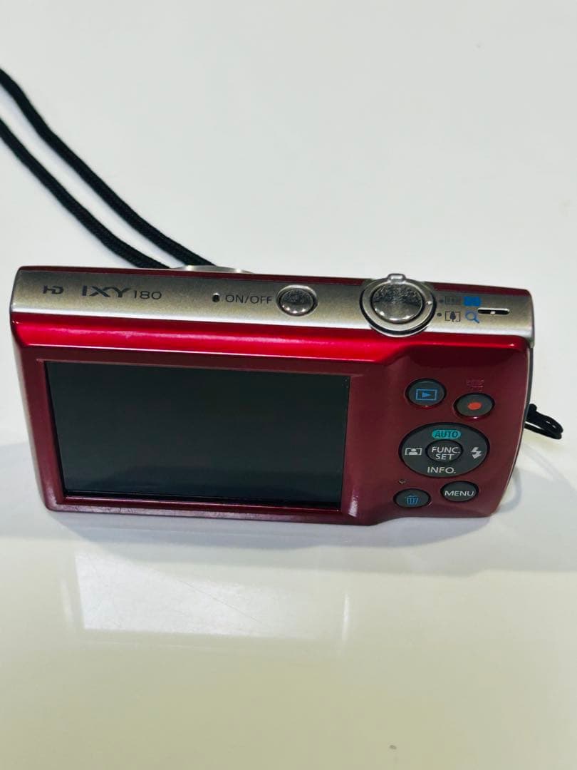 Canon IXY 180デジタルカメラ レッド