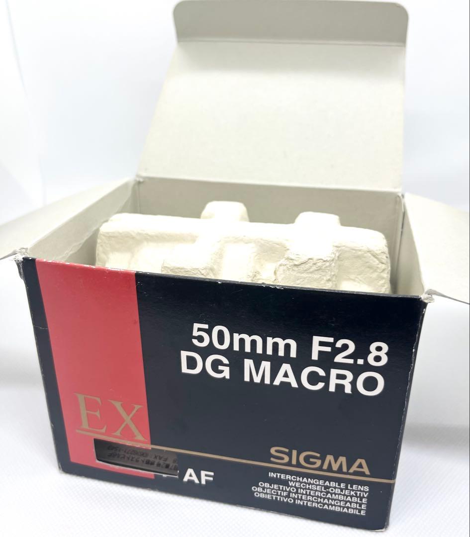 SIGMA 単焦点マクロレンズ 50mm F2.8 DG MACRO ニコン用