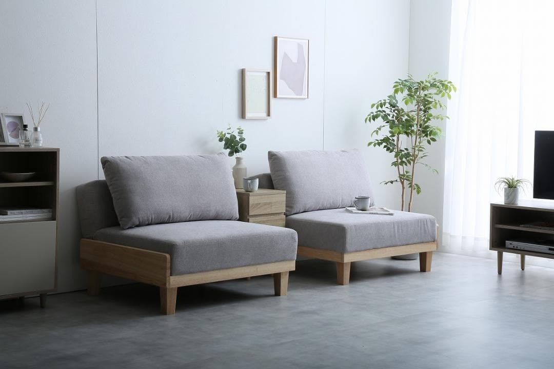 《新品・送料無料》【Estela】リクライニングソファベッド