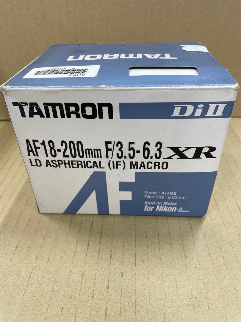 TAMRON AF18-200mm F3.5-6.3 XR Di II ニコン用