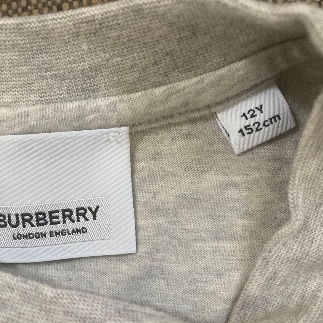 早い者勝ち！BURBERRY kids 大学風 Tシャツ 12Y