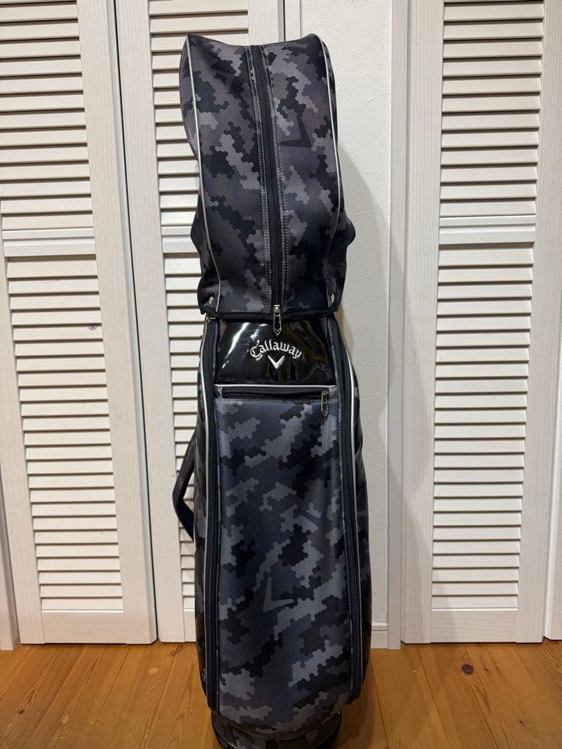 Callaway グレーカモフラージュキャディバッグ