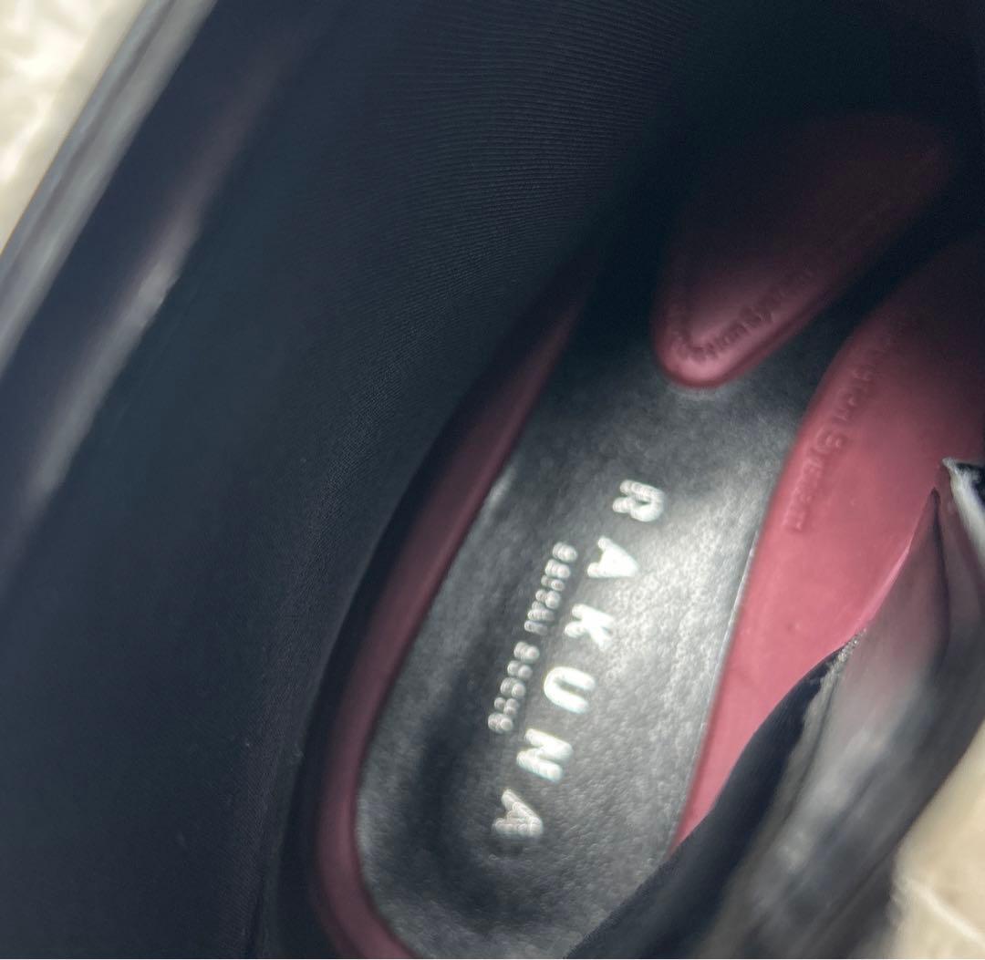 【新品・未使用品】RAKUNA 整体ショートブーツ ブラック サイズM 4E