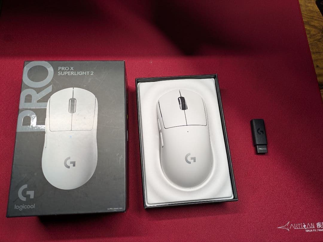 ロジクール GPRO SUPERLIGHT 2 ホワイト