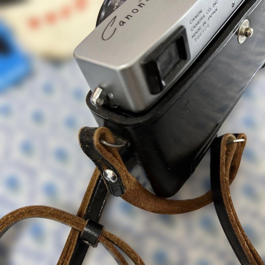 Canon CANONET カメラと三脚とストロボのセット