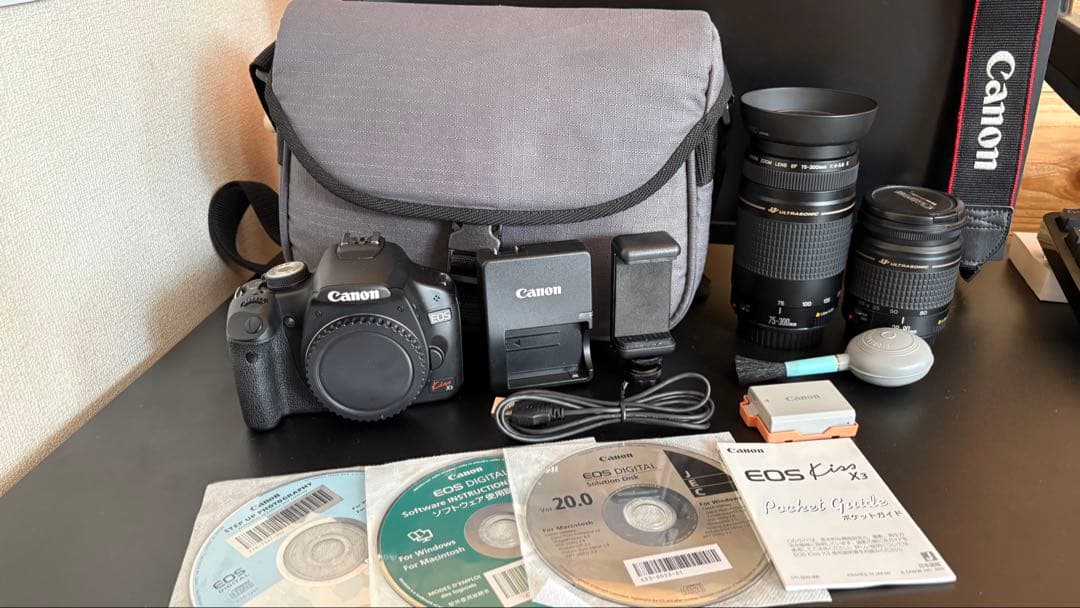 Canon eos kiss x3 望遠レンズ付き