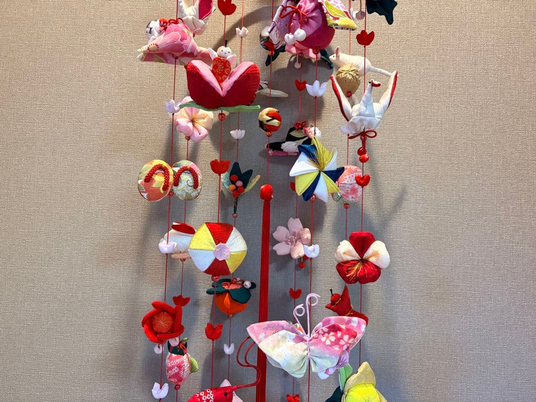 豪華つるし雛No.184・ひな祭り・桃の節句・さげもん吊るし飾り・初節句飾り