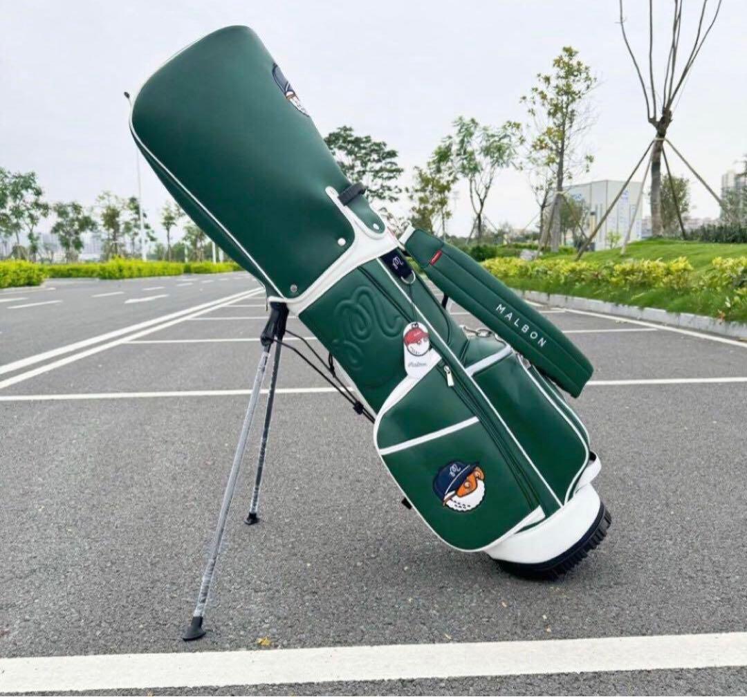 Malbon マルボンゴルフバッグ キャディバッグスタンド式 男女兼用
