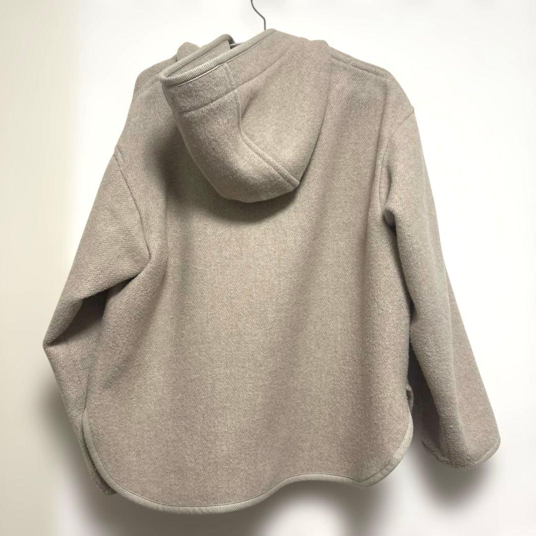 DANTON ウールライトパイルフードジャケット