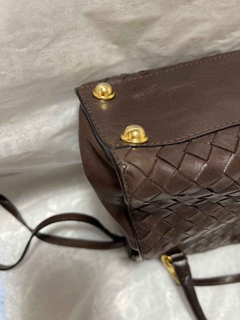 BOTTEGA VENETA ダークブラウン バッグ