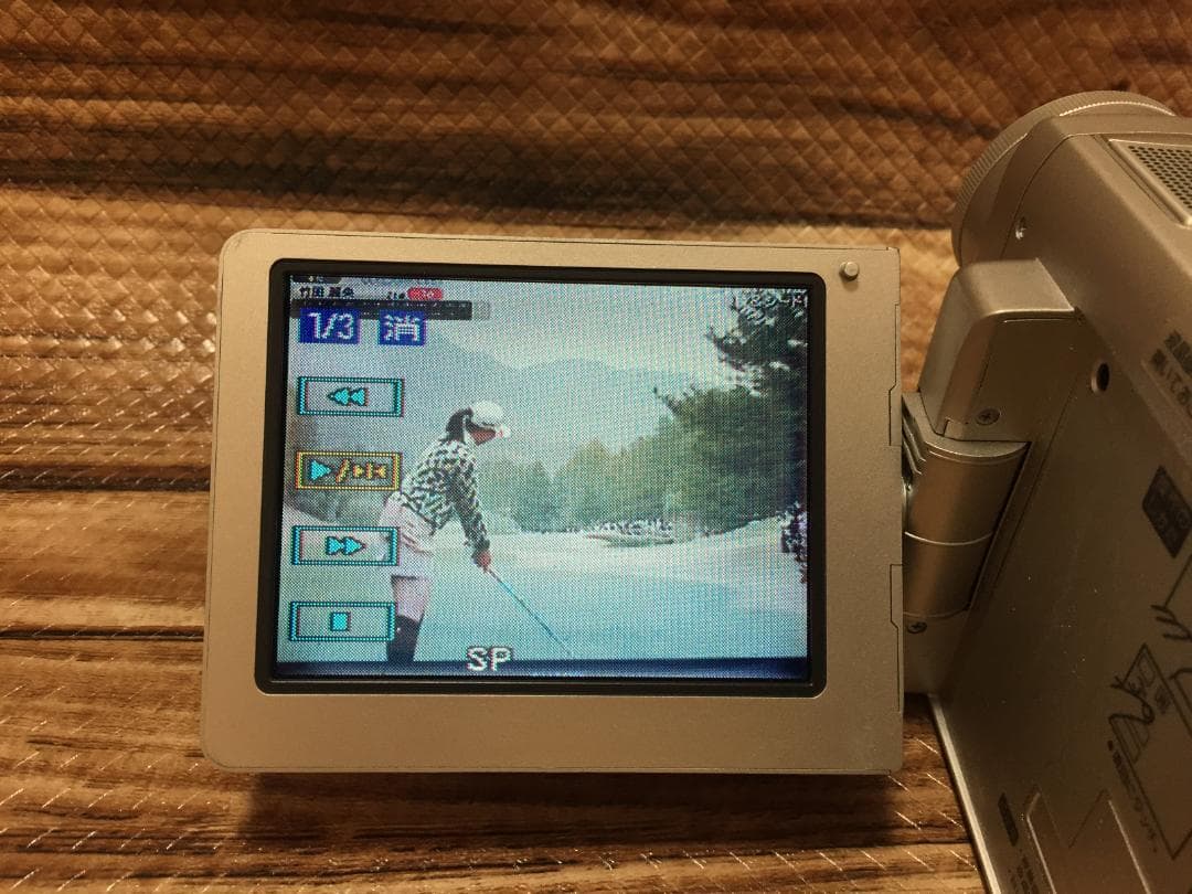 撮影再生ダビングOK　SHARP　VL-PD1　付属品あり　液晶大画面