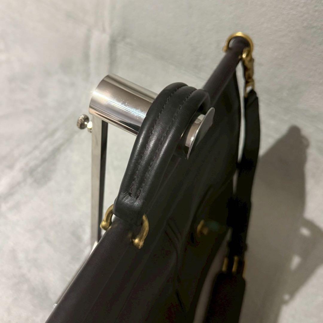 バッグ Old Coach Metropolitan Brief Bag Black