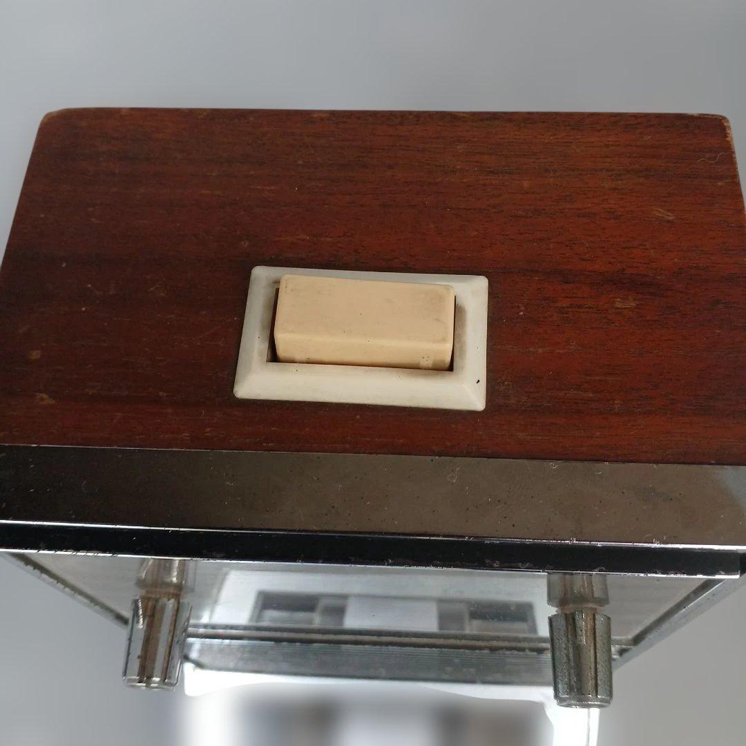 昭和レトロ　ラジオ付き目覚まし時計　KOYOソリッドステート　光洋精工　稼働品