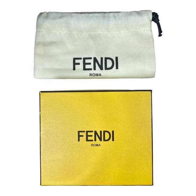 FENDI フェンディ エアーポッズ ケース FFロゴ レザー スネークスキン