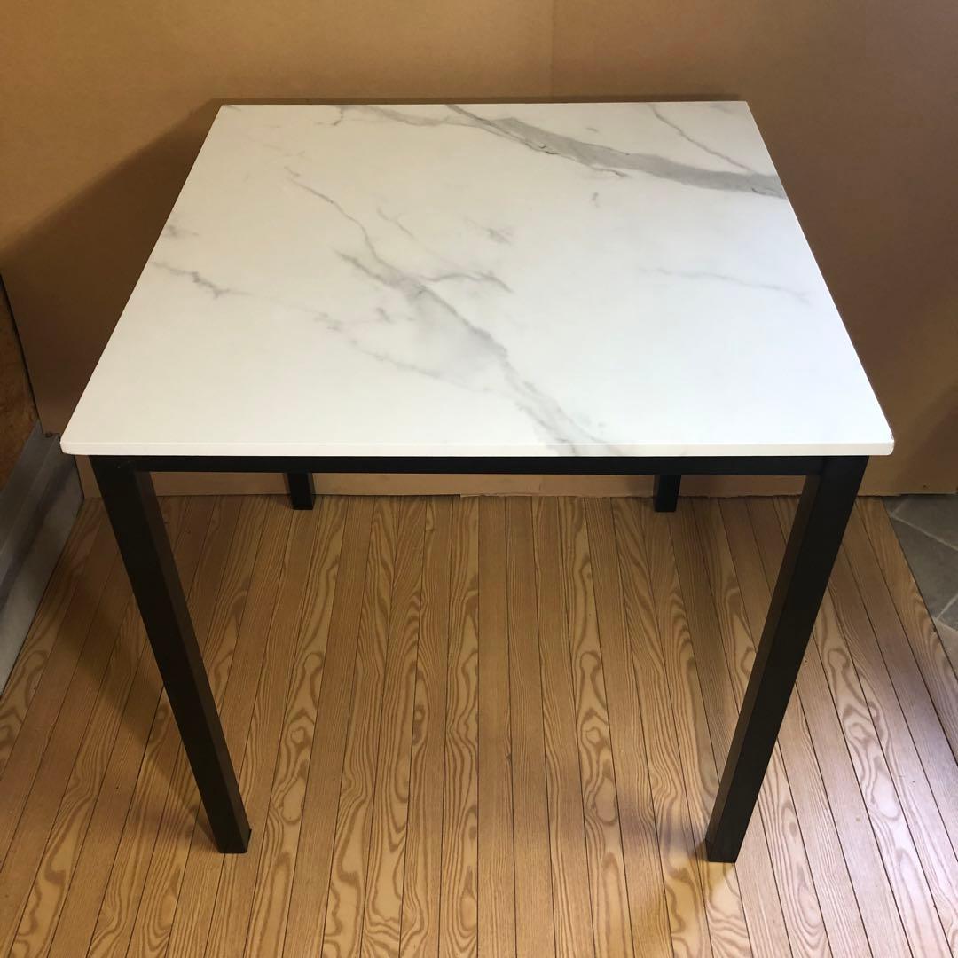 LOWYA ロウヤ　グレイブル　テーブルと椅子二脚のセット