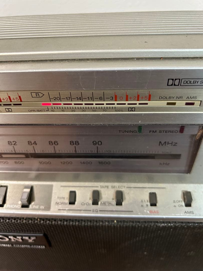 SONY ラジカセ カセットテーププレーヤー CFS-F5 ジャンク