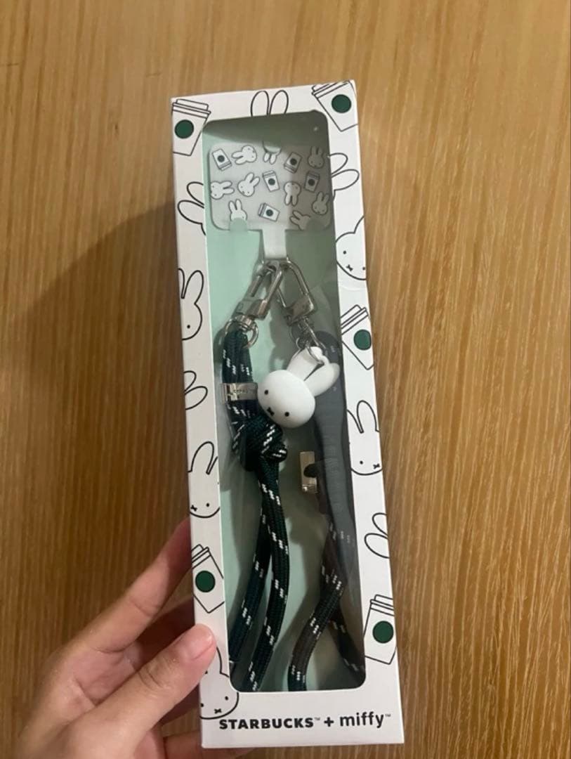 台湾スターバックス 2025ミッフィー miffyコラボ スマホ肩掛けストラップ