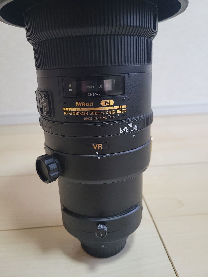 【美品】Nikon AF-S NIKKOR 500mm f/4G ED VR