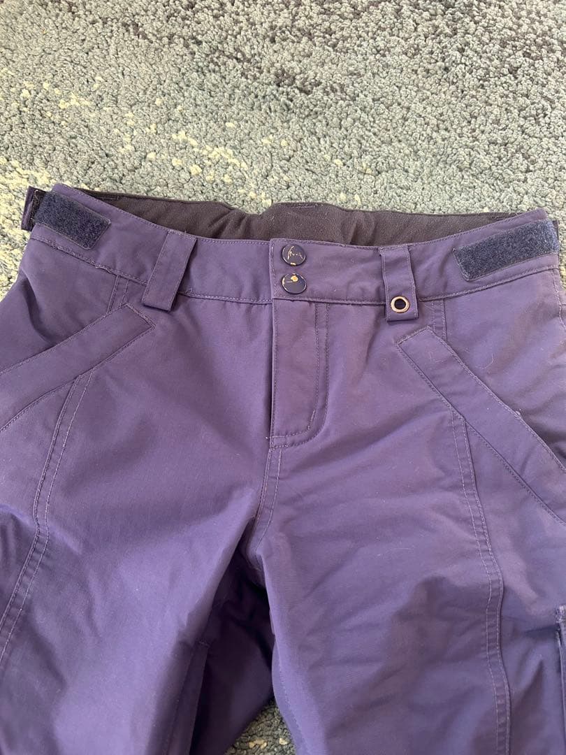 Burton スノーボードウェアセットアップ ネイビー/ピンク子供用　ジュニア