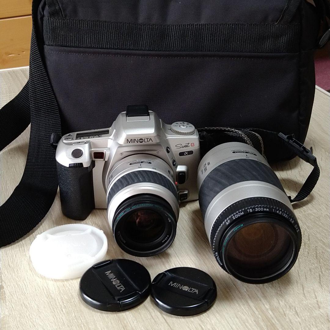 MINOLTA AF35-80　AF75-300  フィルムカメラ