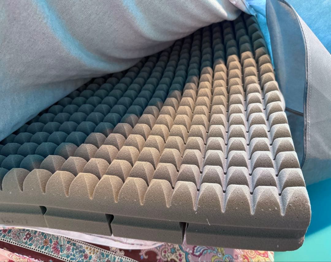 東京西川 カーボα レギュラー 100N 整圧 敷きふとん ダブル 寝具 美品