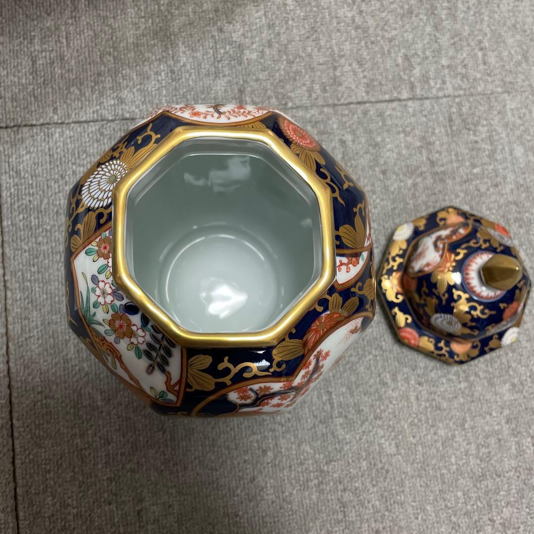 古伊万里　沈香壺　新品未使用品　琳派