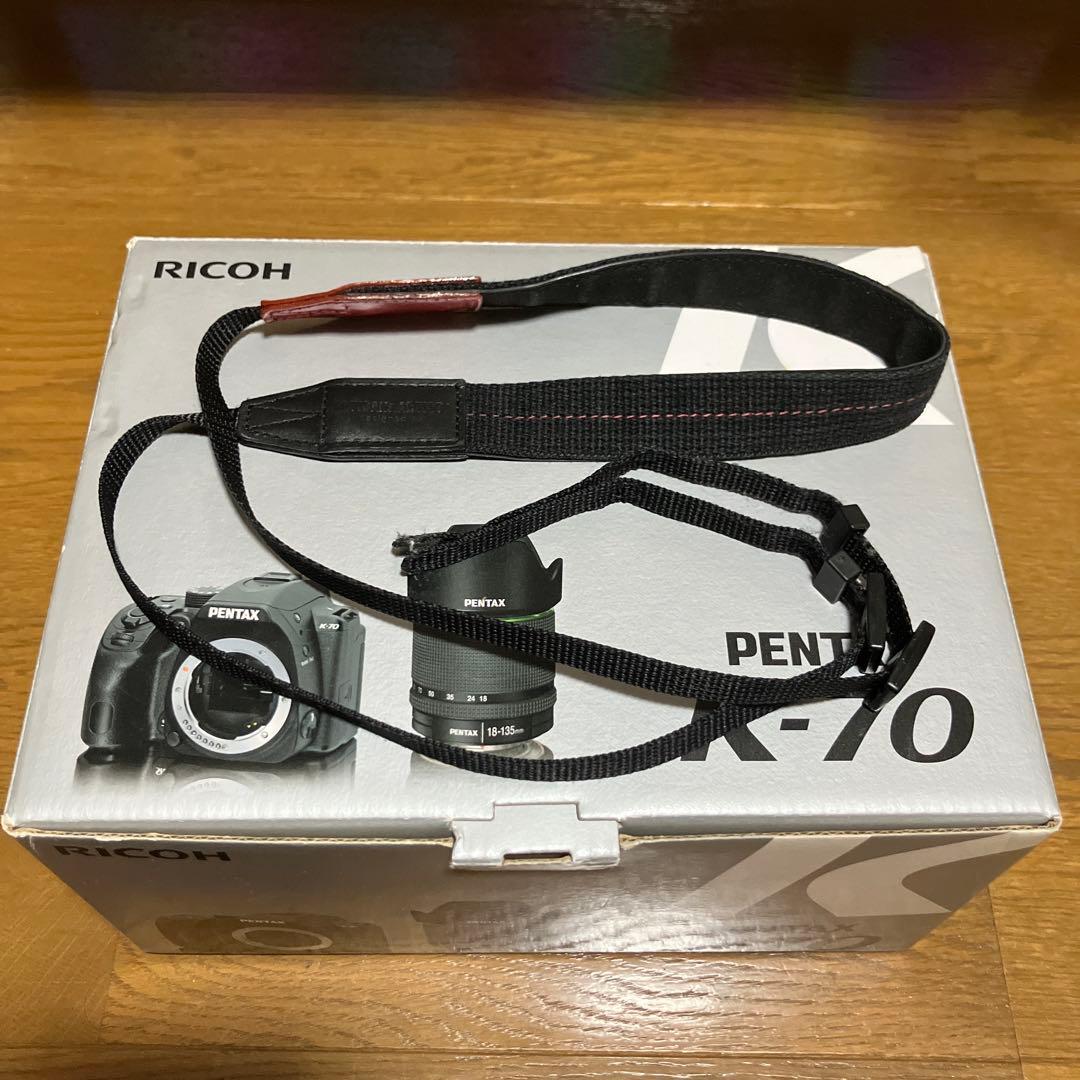（ジャンク品）PENTAX K-70 デジタル一眼レフカメラ　望遠レンズ　セット