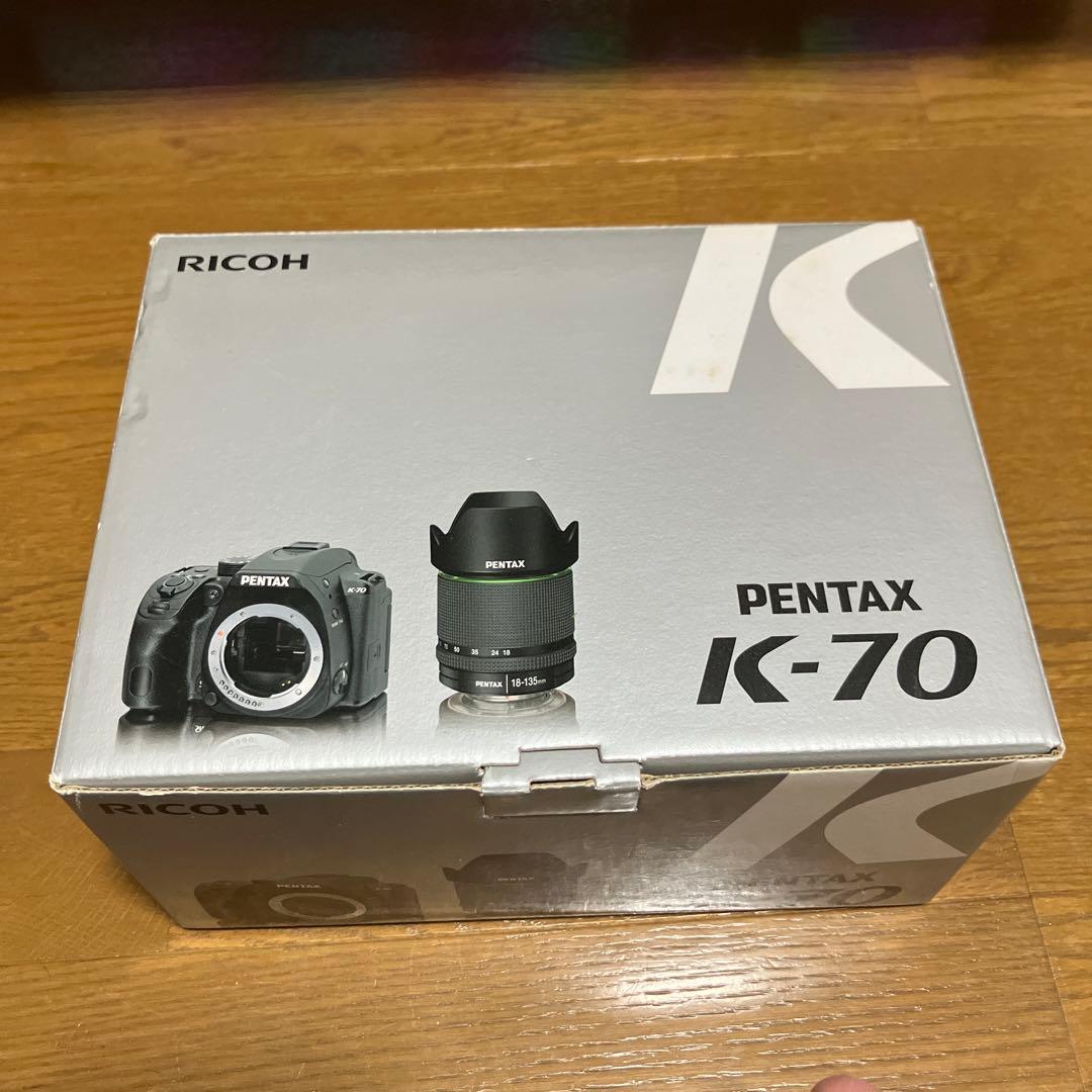 （ジャンク品）PENTAX K-70 デジタル一眼レフカメラ　望遠レンズ　セット