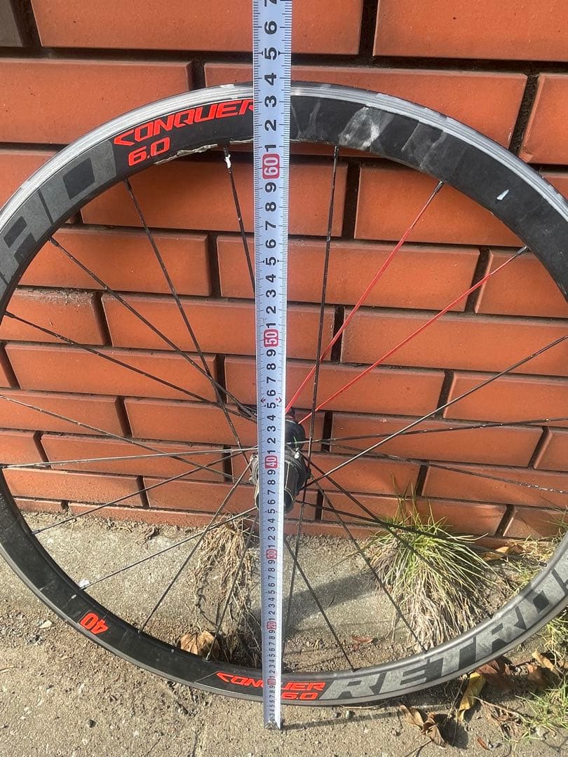 RETROSPEC CONQUER 6.0 40mm アルミホイール前後セット