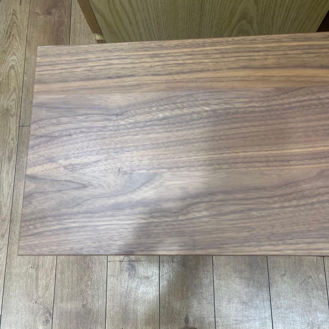 無印良品スタッキングシェルフ　ウォールナット材　➕引き出し4段2点セット