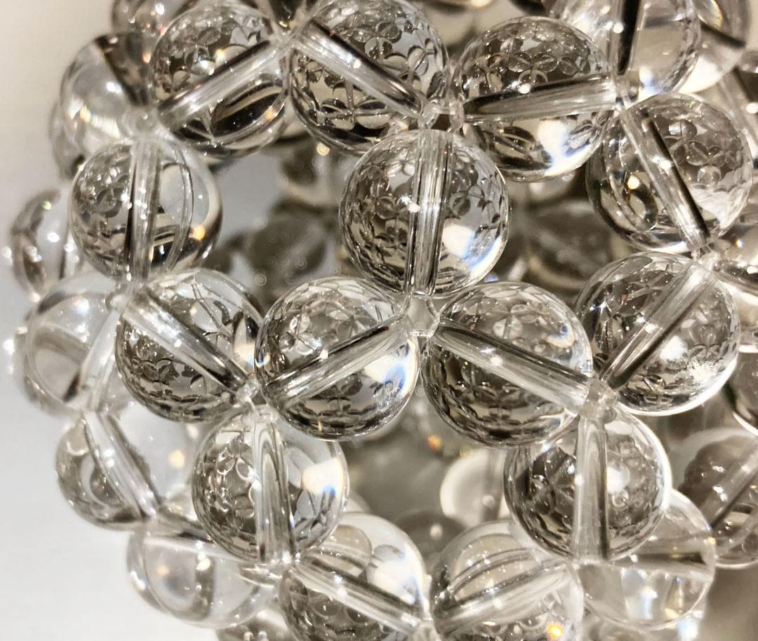 ブラジル水晶 フラーレン 12mm バッキーボール