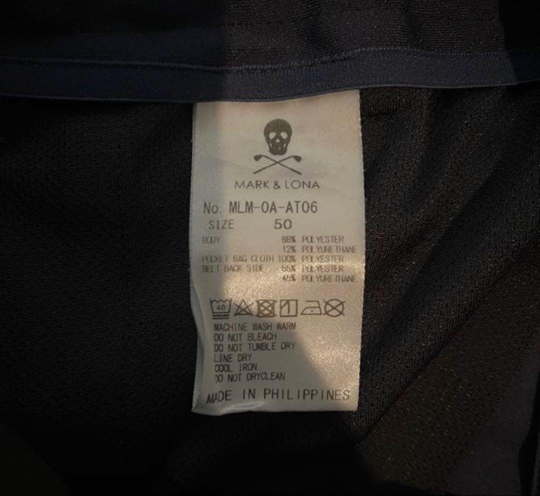 MARK&LONA マークアンドロナ ストレッチパンツ 50