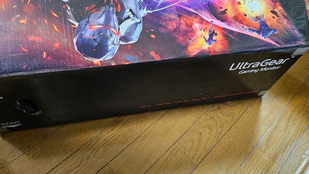 ク*ロ様 LG27インチ/4K/Nano IPS/1ms/144Hzモニター