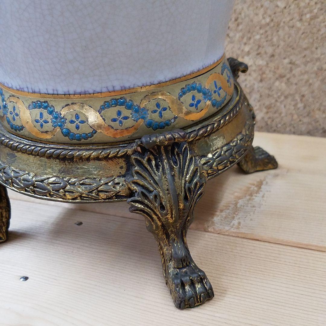 リモージュ　イタリー風　花瓶