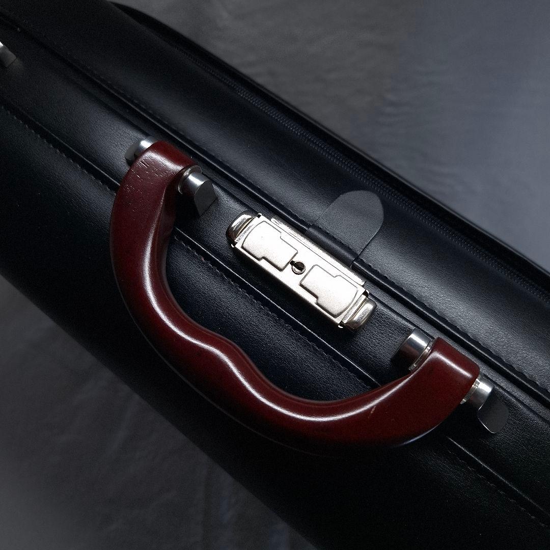 【新品】J.C HAMILTON ダレスバック ビジネスバッグ 黒 レザー