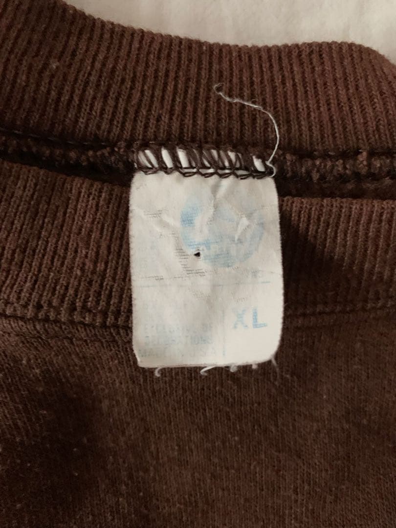 SNOOPY VINTAGE ARTEX スエット 70s 茶 XL