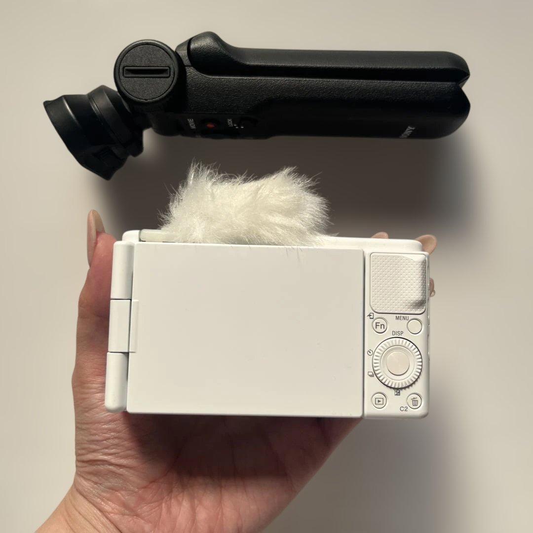 SONY ZV-1 マウント　コンパクトデジタルカメラ ホワイト