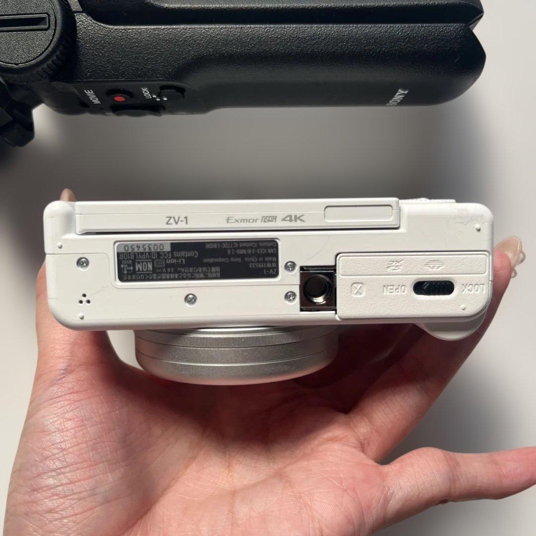 SONY ZV-1 マウント　コンパクトデジタルカメラ ホワイト