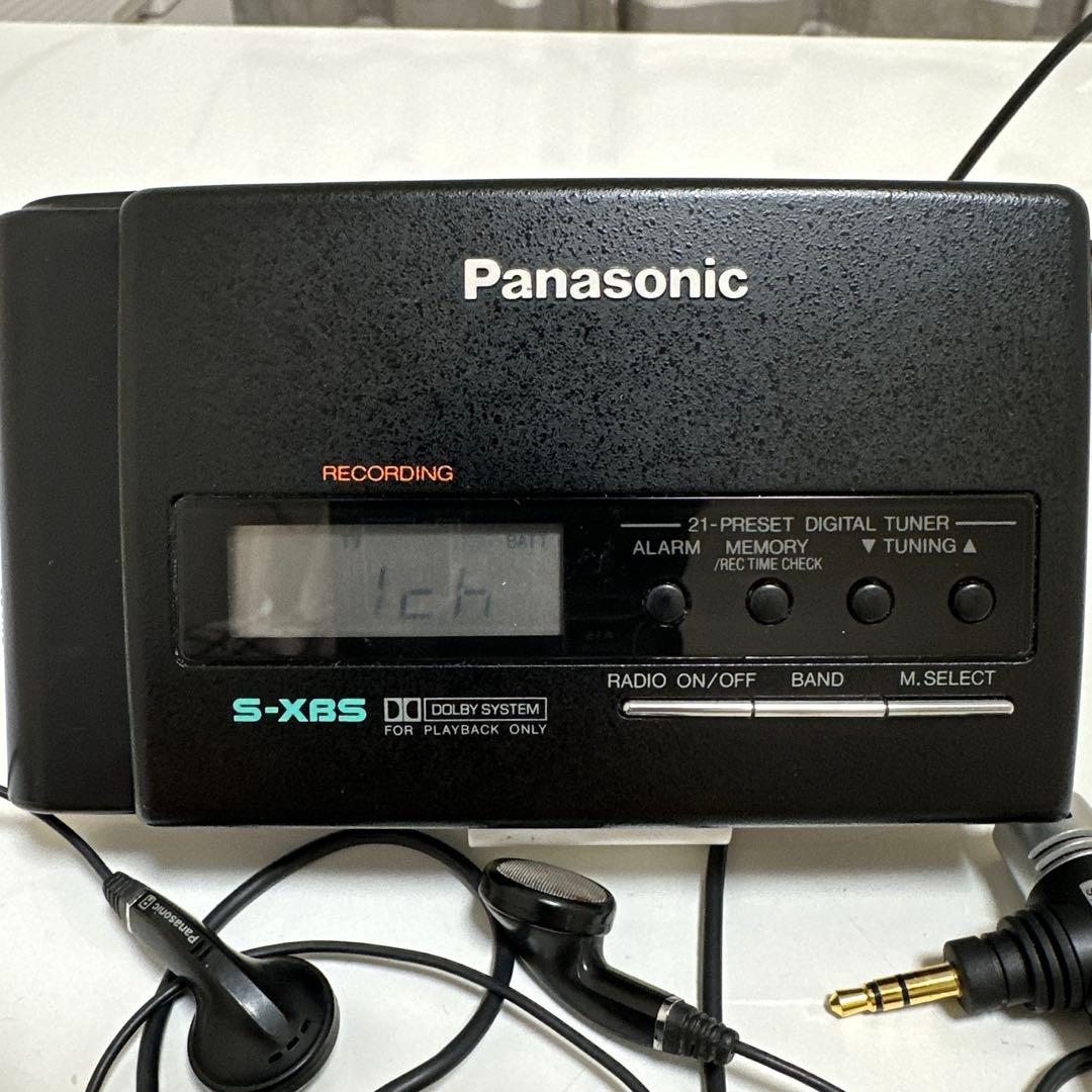 【極美DE 修復品】Panasonic ラジカセ レコーダー RQ-S7F