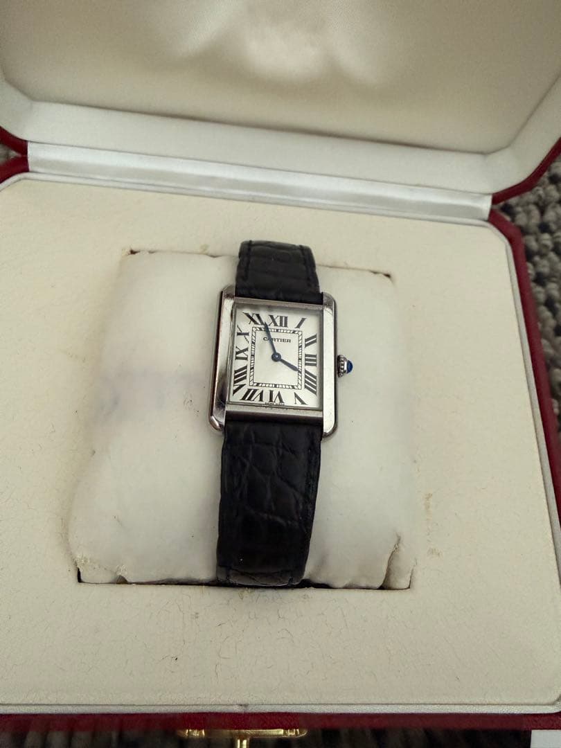 Cartier Tank Solo （タンクソロ）ステンレススチール　保証書付き