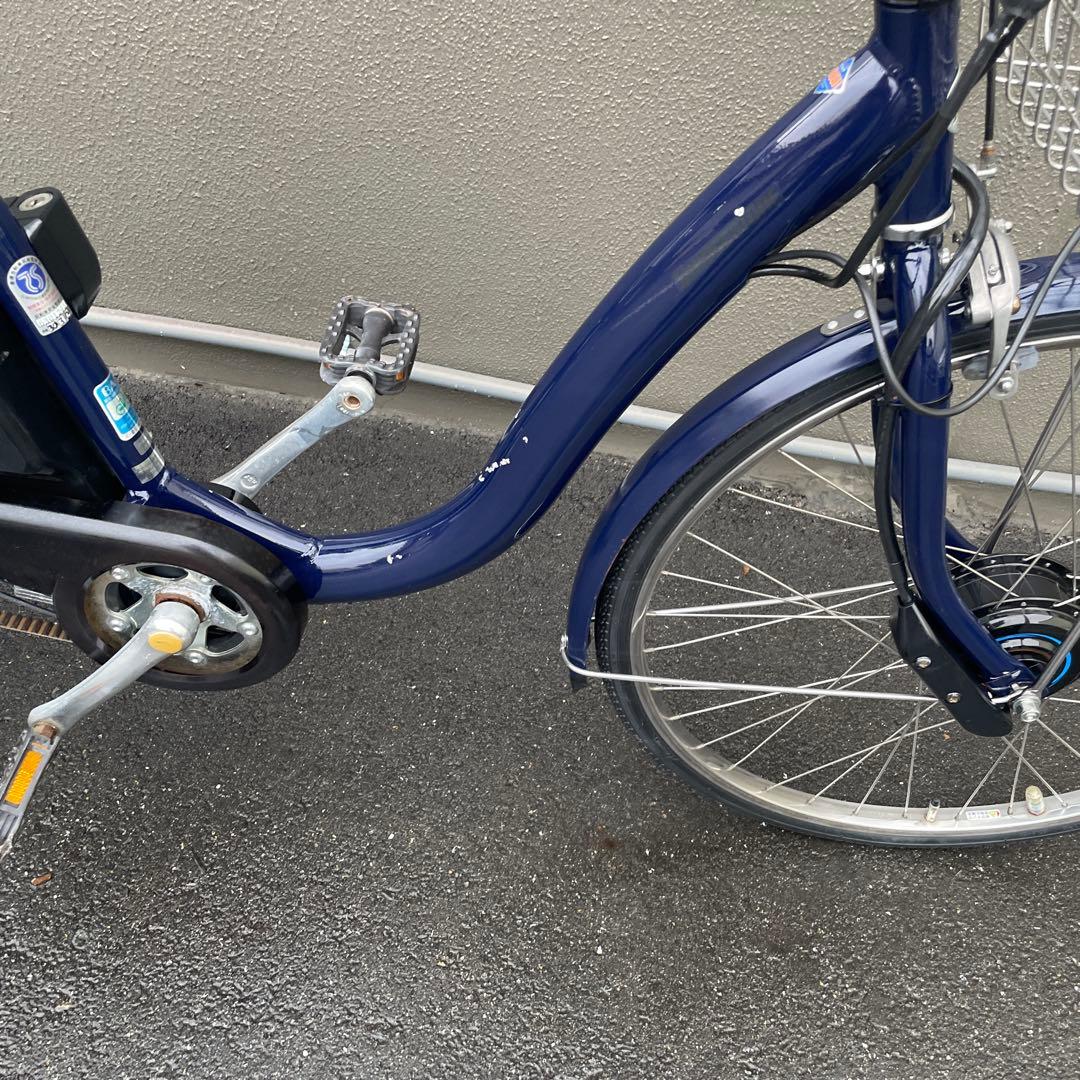 ブリヂストン アルベルト新型電動アシスト自転車26インチ ブルー
