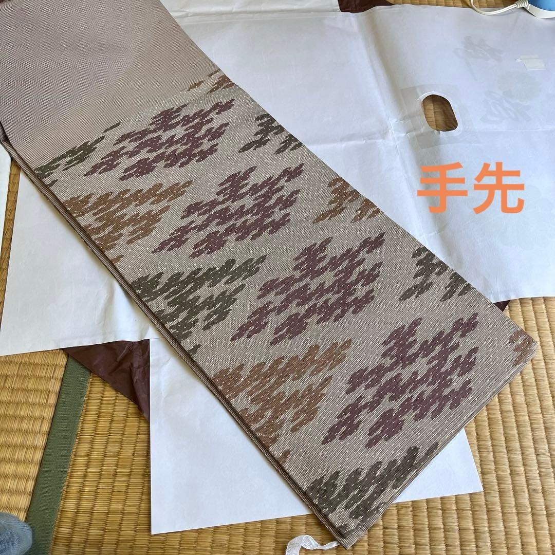 人間国宝　俵屋　喜多川平朗　俵二　袋帯　有職文様