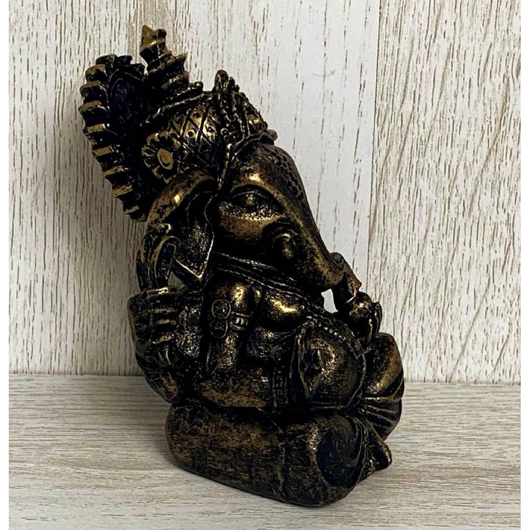 ガネーシャ神像/金運/幸運/障害/商売繁盛/特級呪物/プージャ/願望成就/御神体