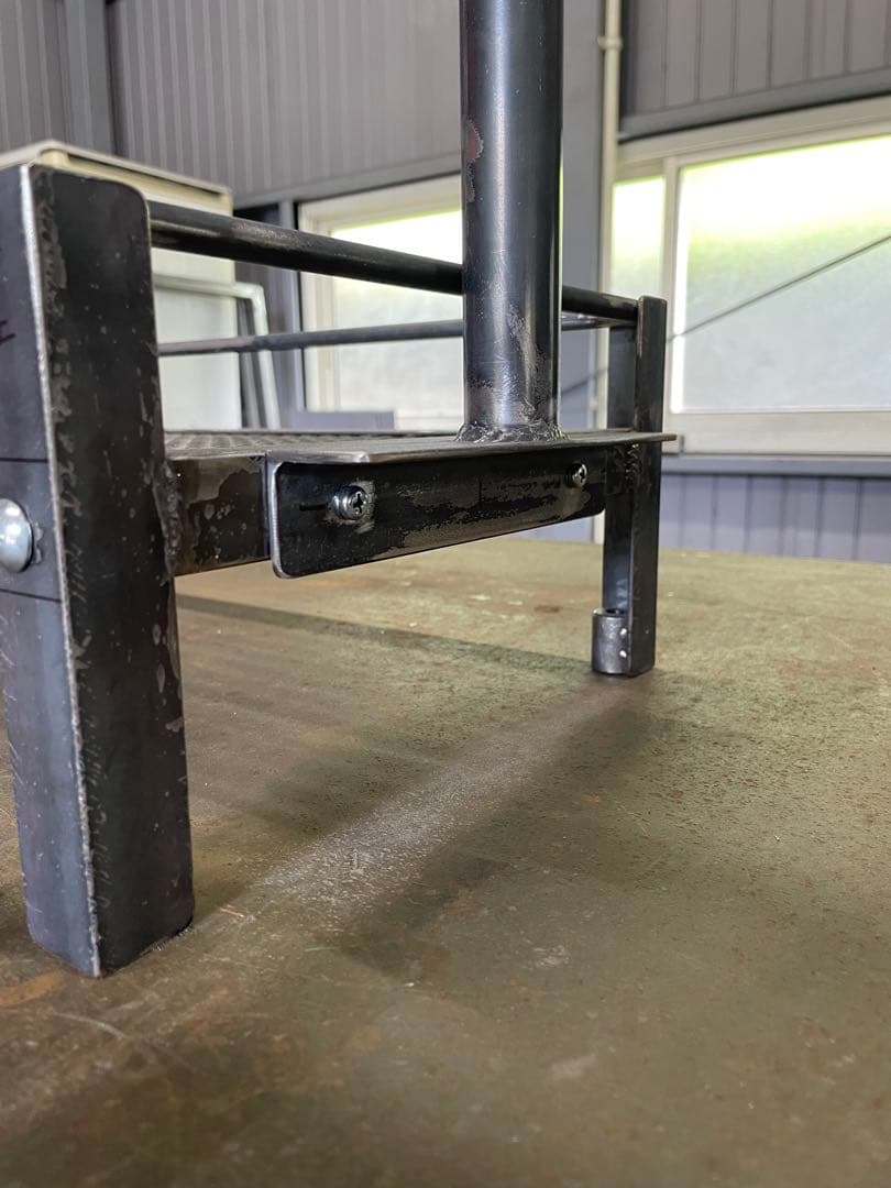 1台限定　塗装前完成品　アイアン植物棚　ミニタイプ　2段目半サイズ