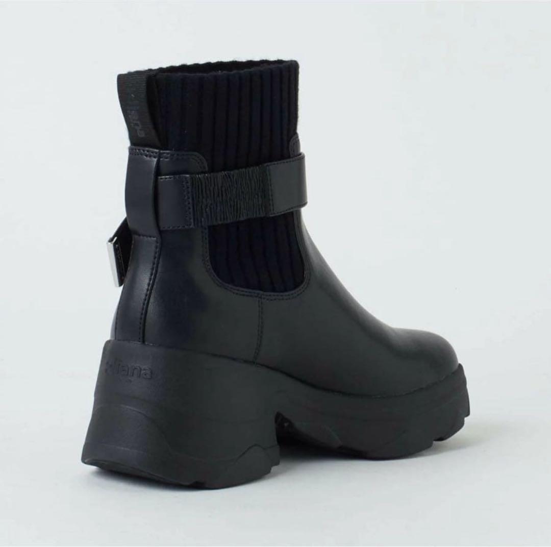 ＋Diana ビジュー付きブーツ　ブラック　　美品