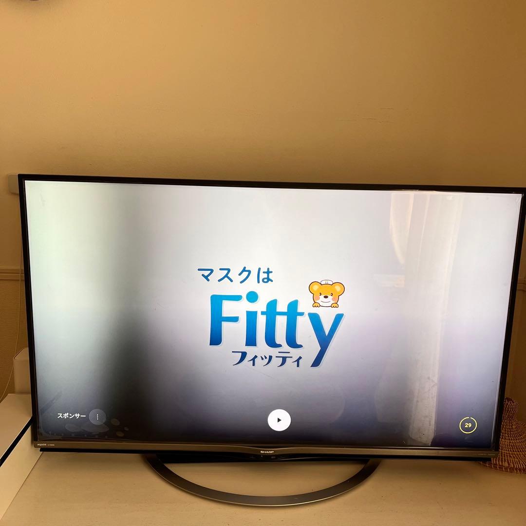 SHARP LC-50US5 液晶テレビ 2018年製　〈液晶 モニター不良〉