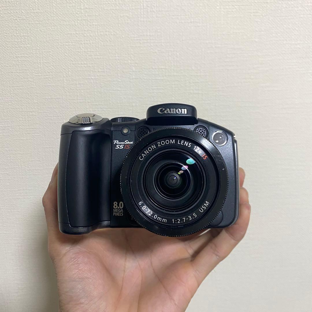 Canon PowerShot S5 IS 動作品 高倍率ズームCCD単三電池式