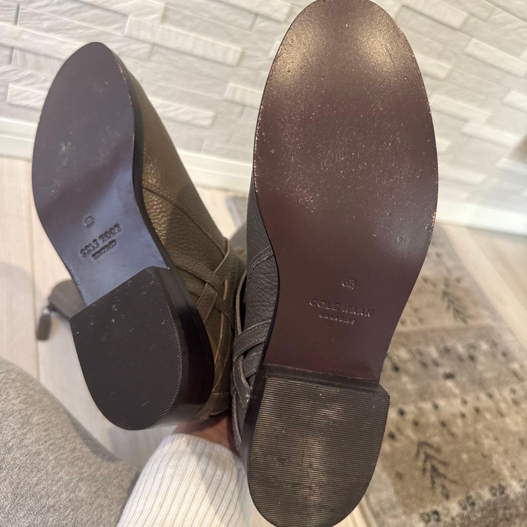 cole haanロングブーツ　新品